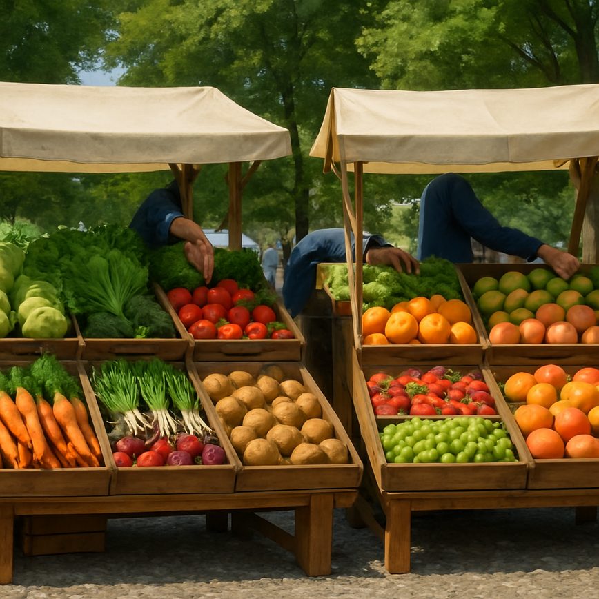 Farmers markets in Southern Ontario