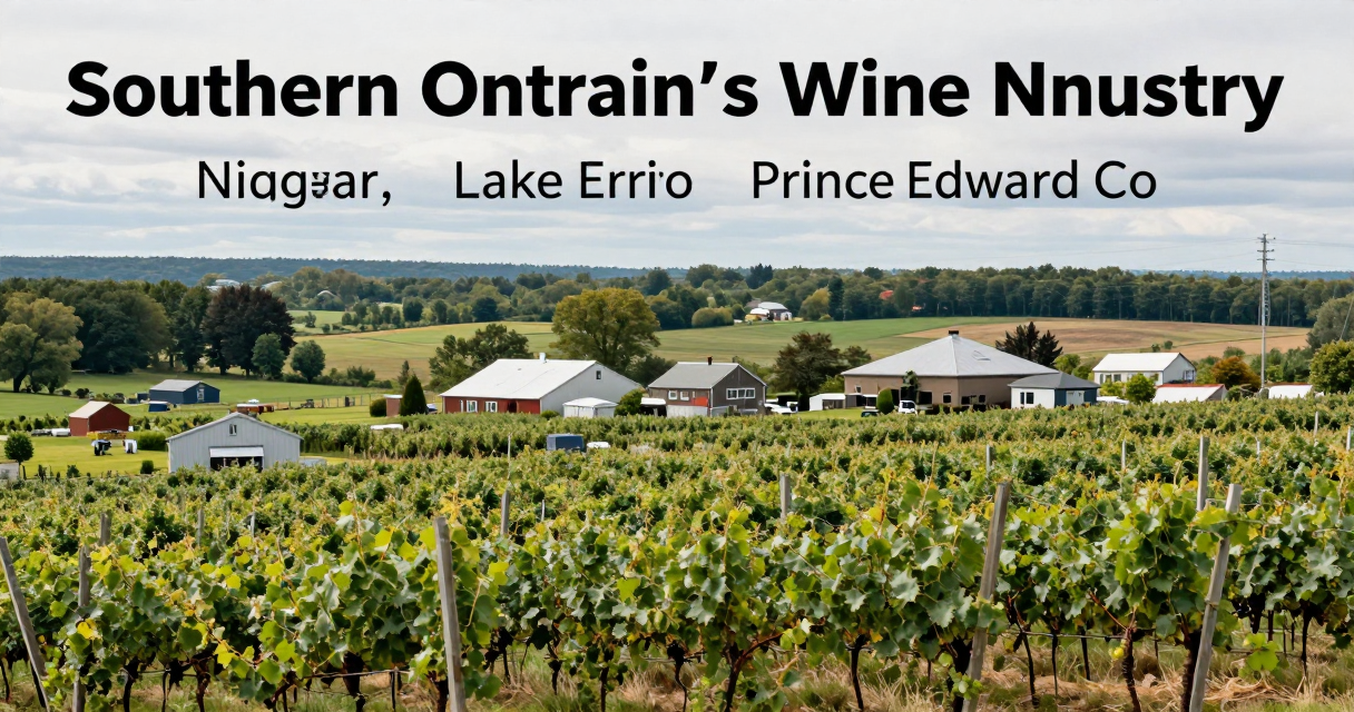 Southern Ontario rural tourism — Wine Trails and Culinary Adventures